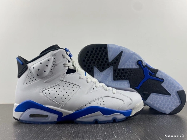 MaikeSneakers Jordan Air Blue 384664-107 6 (2014) Retro Sport 0715